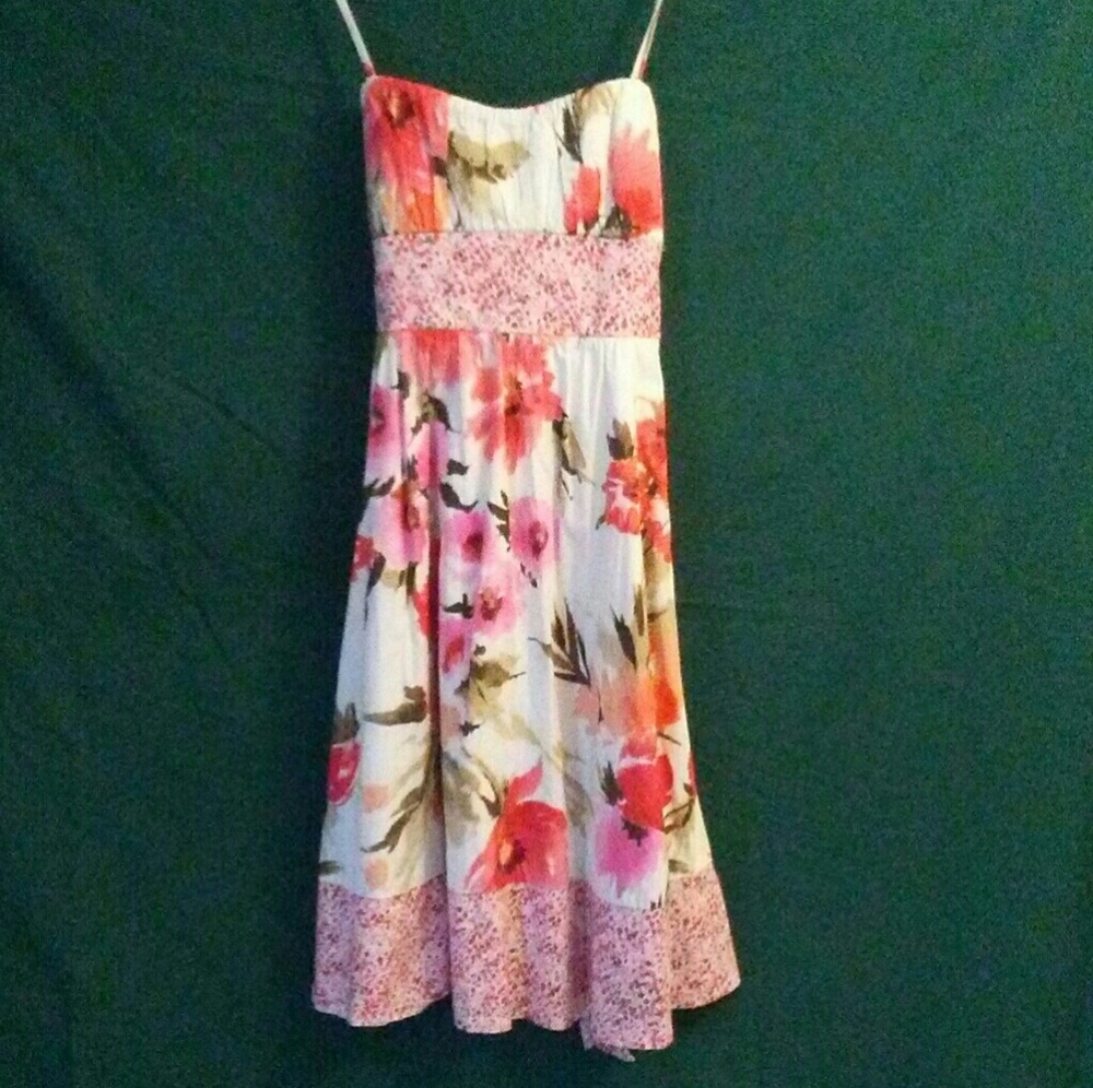 Girl's Floral Sundress